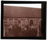 Église de Saint-Benoît-des-Ombres (Eure), mur de la nef.