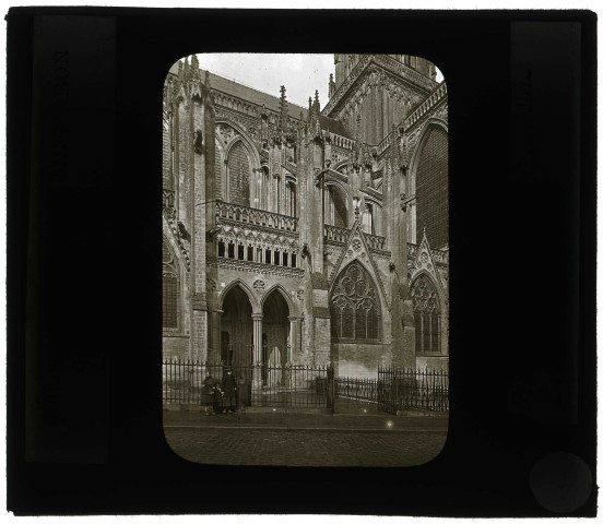 Cathédrale Notre-Dame de Bayeux (Calvados), porche sud.