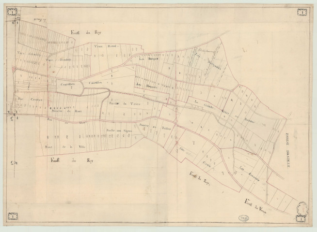 Notre-Dame-de-L'Isle - Atlas du plan de la paroisse Notre-Dame-de-l'Isle. *