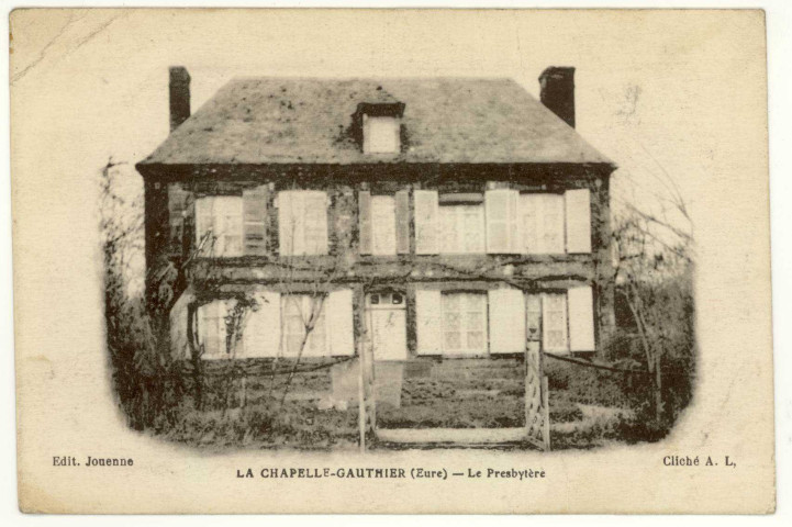 Chapelle-Gauthier (La). Le Presbytère.