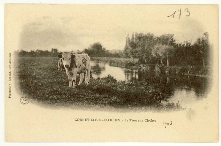 Corneville-sur-Risle. Le Trou aux Cloches.