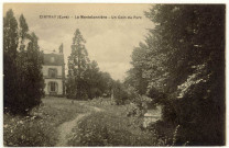 Cintray. La Mentelonnière-Un coin du Parc.