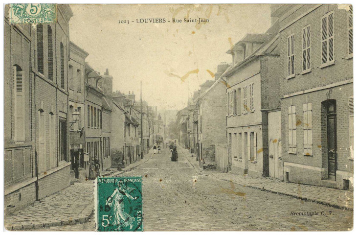 Louviers-Ville. Rue Saint-Jean.