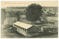 Lisors. L'Eglise et Vue d'ensemble de la Ferme.