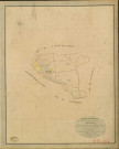 Barville. Tableau d'assemblage _ du Plan Parcellaire de la Commune de Barville _ Canton de Thiberville - Bernay - Eure. _ Terminé sur le Terrain le 21 Avril 1846 , sous l'administration de M. Petit de Bantel, Préfet _ M. de Livet, Maire _ sous la Direction de M.Violas de Martigny, Directeur des Contributions directes _ M. Le Fébure, Géomètre en Chef. _ Par M. Buquet Géomètre de 1re classe.