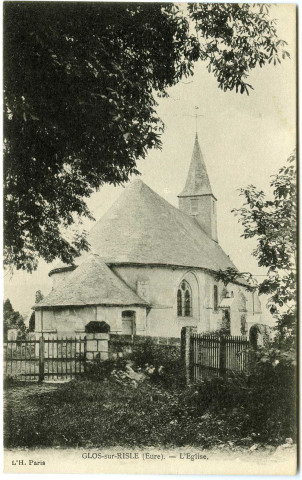 Glos-sur-Risle. L'Eglise.