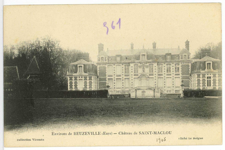 Saint-Maclou. Château de Saint-Maclou.