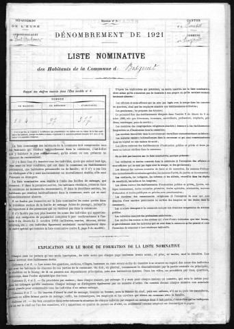 BOSGOUET 1921