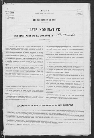 SAINTE_MARTHE 1936