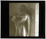 Église Saint-Rémi d'Aclou (Eure), statue de Saint-Jean-Baptiste.