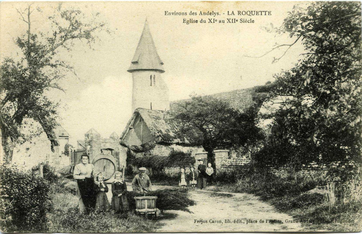 Roquette (La). La Roquette - Eglise du XI au XII s.