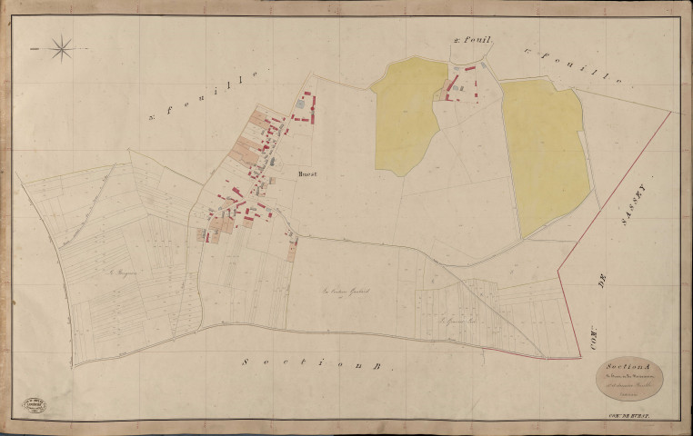 Huest. Section A _ de Huest et du Nuisement _ 4e et dernière Feuille