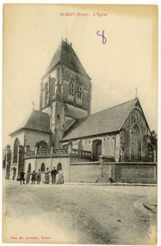 Alizay. L'église.