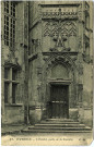 Evreux-Ville. L'Évêché, porte de la Tourelle.