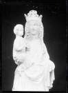 Statue de Vierge à l'enfant de l'église de Noyers (Eure).
