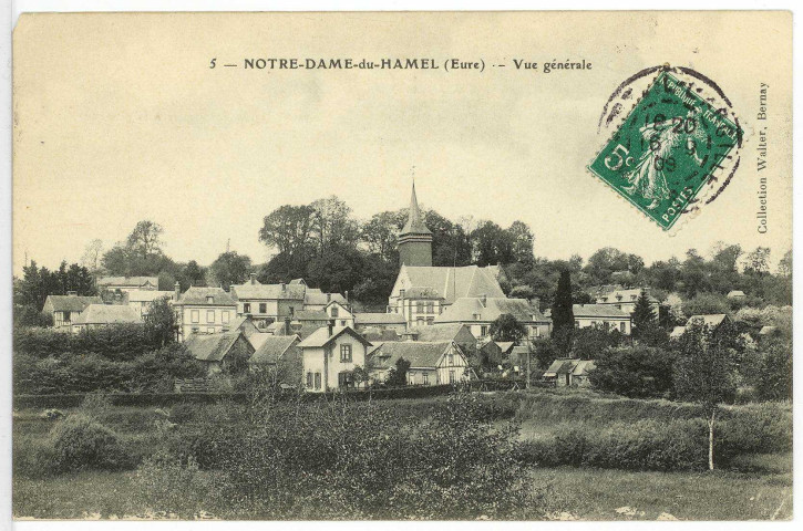 Notre-Dame-du-Hamel. Vue générale.