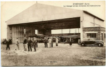 Etrépagny. Le Hangar et les Annexes de l'Aérodrome.
