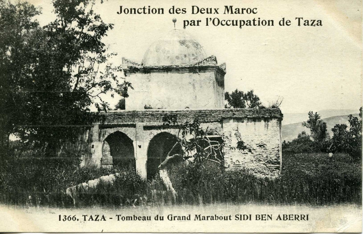 TAZA - Tombeau du Grand Marabout SIDI BEN ABERRI