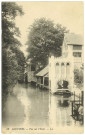 Louviers-Ville. Vue sur l'Eure.