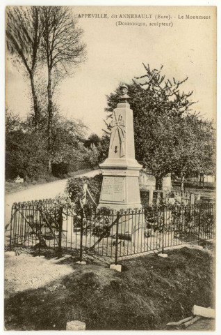 Appeville-Annebault. Le Monument (DORENESQUE, sculpteur).
