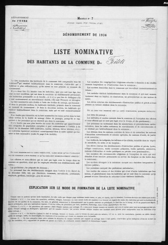FRETILS(LES) 1936