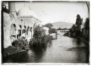 Ourfa (Turquie), mosquées autour du lac d'Abraham (notice PA).