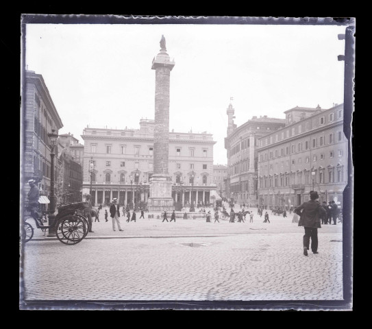 Colonne Trajane à Rome (Italie).
