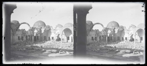 Ruines de la mosquée Al-Majdal à Ascalon (Israël).