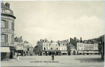 Andelys (Les). Place du Marché.