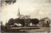 Haye-Malherbe (La). Place de la Mairie.