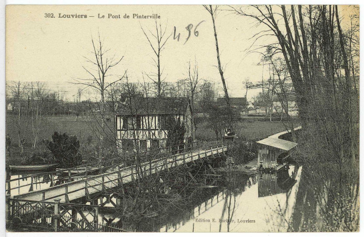 Pinterville. Le Pont de Pinterville.