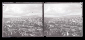Vue générale d'une ville d'Algérie.