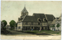 Ferrière-sur-Risle (La). Maison Normande.