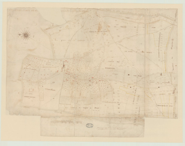 Saint-Pierre-de-Bailleul - Plans de la paroisse. *