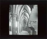 Abbaye et dépendances du Mont-Saint-Michel (Manche), la salle des Chevaliers de la Merveille.