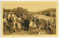 Vernon-Ville. La Plage. - L'heure du Bain.