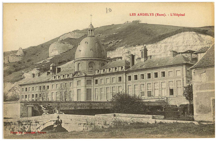 Andelys (Les). L'Hôpital.