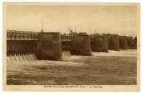 Amfreville-sous-les-Monts. Le barrage.