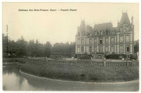 Barils (Les). Château des Bois-Francs. Façade Ouest.