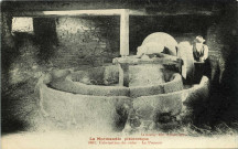 Divers. La Normandie pittoresque. - Fabrication du cidre - Le Pressoir.