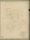 Giverville. Tableau d'assemblage _ du Plan Parcellaire de la Commune de Givervillet _ Canton de Thiberville - Bernay - Eure. _ Terminé sur le Terrain le 20 Novembre 1846 , sous l'administration de M. Petit de Bantel, Préfet _ M. Halbout, Maire _ sous la Direction de M.Violas de Martigny, Directeur des Contributions directes _ M. Le Fébure, Géomètre en Chef. _ Par M. Canu, Géomètre de 1re classe.