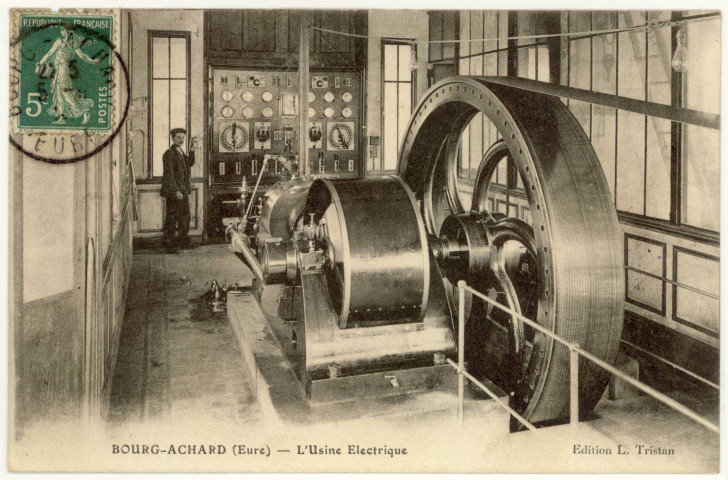 Bourg-Achard. L'Usine Electrique.