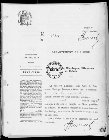 NMD (1903-1910)