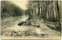 Dampsmesnil. Aveny. - Pendant les inondations, 28 janvier 1910. - Cascades de l'Epte.