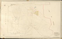 Rougemontiers. Section B _ de la mare du Boc _ 2e et dernière Feuille