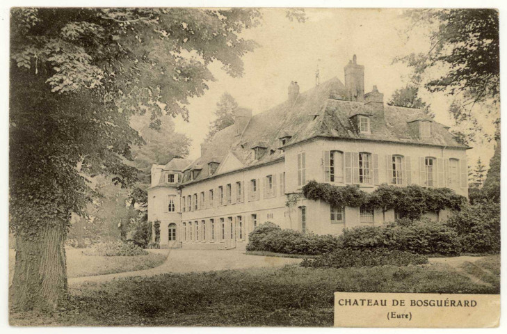 Bosguérard-de-Marcouville. Château de Bosguerard.