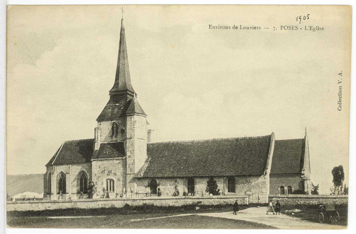 Poses. L'Eglise.