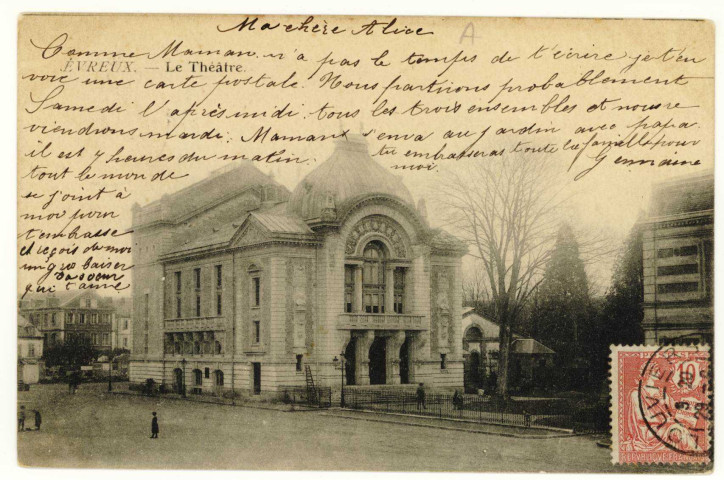 Evreux-Ville. Le Théâtre.