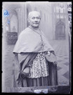 Portrait de Monseigneur Chauvin à Sancourt (Eure) en 1927.
