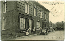 Neaufles-Saint-Martin. Grande Rue.